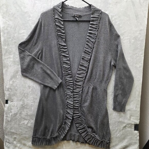 Style‎ & Co Ruffle Cardigan 1X – Soft & Cozy - Picture 1 of 10